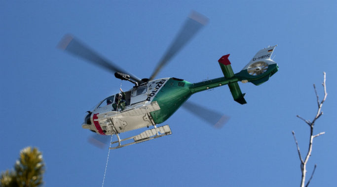 Polizeihubschrauber - Symbolbild Polizeiarbeit (Foto: Polizei)