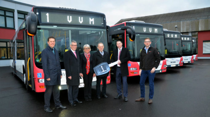 WVV erneuert Fuhrpark mit fünf Bussen