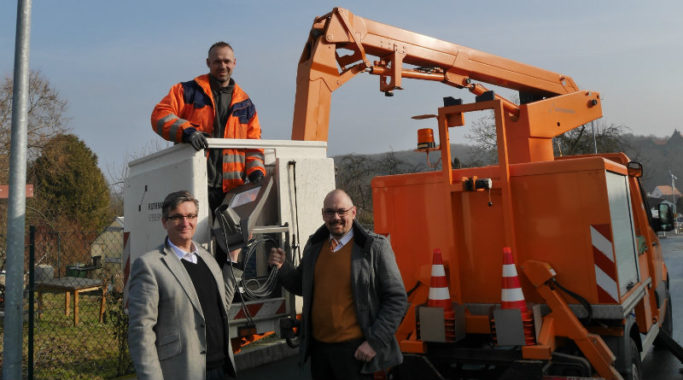 LED-Straßenbeleuchtung für Reichenberg