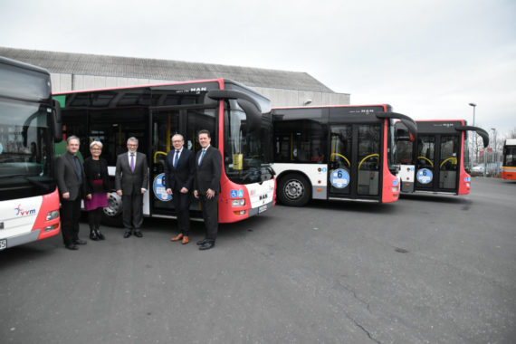 90 Prozent weniger Stickoxide bei den Bussen der WVV